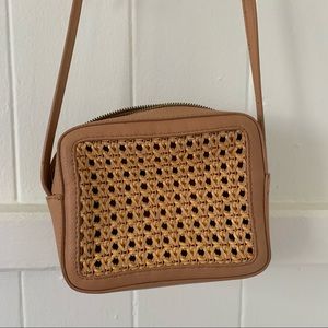 COPY - Anthropologie Woven Crossbody Bag
